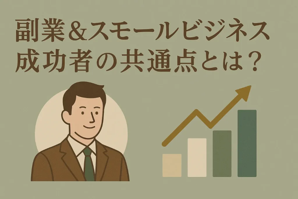 副業＆スモールビジネス成功者の共通点とは？
